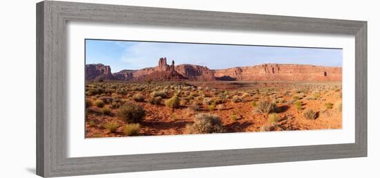 Panorama, USA, Valley of the Gods-Catharina Lux-Framed Photographic Print