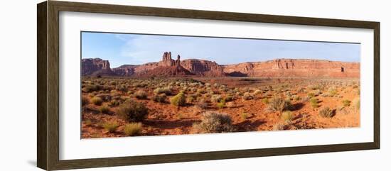 Panorama, USA, Valley of the Gods-Catharina Lux-Framed Photographic Print