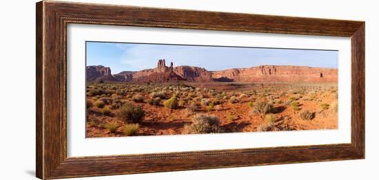 Panorama, USA, Valley of the Gods-Catharina Lux-Framed Photographic Print