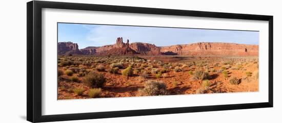 Panorama, USA, Valley of the Gods-Catharina Lux-Framed Photographic Print