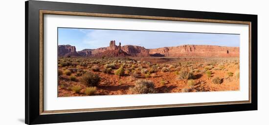 Panorama, USA, Valley of the Gods-Catharina Lux-Framed Photographic Print