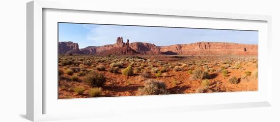 Panorama, USA, Valley of the Gods-Catharina Lux-Framed Photographic Print