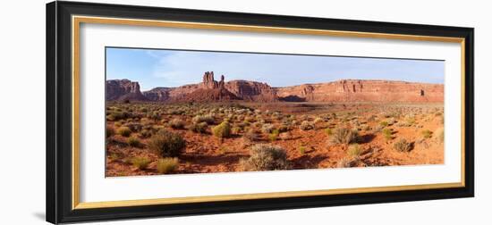 Panorama, USA, Valley of the Gods-Catharina Lux-Framed Photographic Print