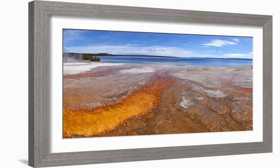 Panorama, USA, Yellowstone National Park-Catharina Lux-Framed Photographic Print