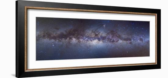 Panorama View of the Center of the Milky Way-null-Framed Premium Photographic Print