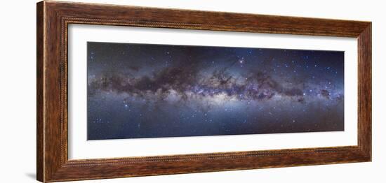 Panorama View of the Center of the Milky Way--Framed Photographic Print