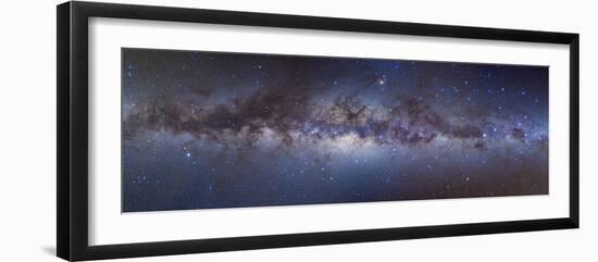 Panorama View of the Center of the Milky Way--Framed Photographic Print