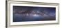 Panorama View of the Center of the Milky Way-null-Framed Photographic Print