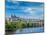 Panorama View of Vltava River and Gradchany (Prague Castle) and St. Vitus Cathedral and Charles Bri-f9photos-Mounted Photographic Print