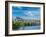 Panorama View of Vltava River and Gradchany (Prague Castle) and St. Vitus Cathedral and Charles Bri-f9photos-Framed Photographic Print