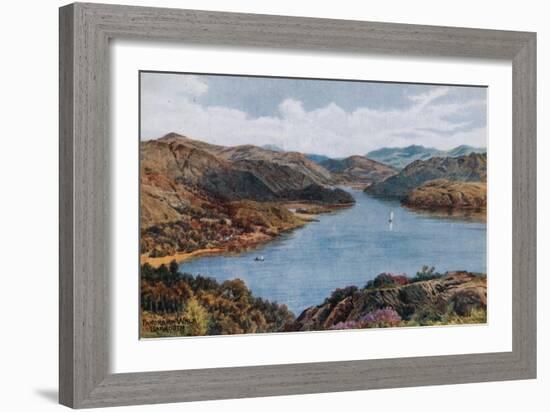 Panorama Walk, Barmouth-Alfred Robert Quinton-Framed Giclee Print
