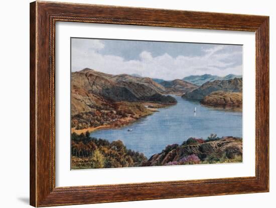 Panorama Walk, Barmouth-Alfred Robert Quinton-Framed Giclee Print