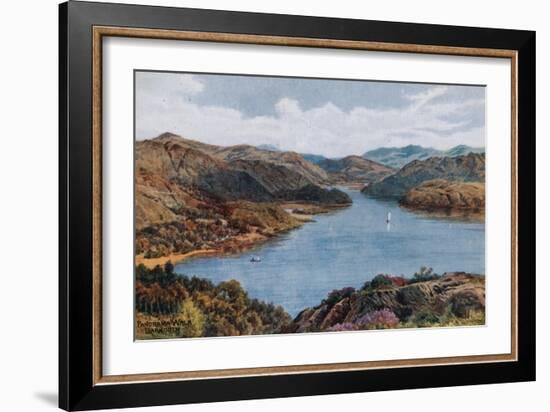 Panorama Walk, Barmouth-Alfred Robert Quinton-Framed Giclee Print