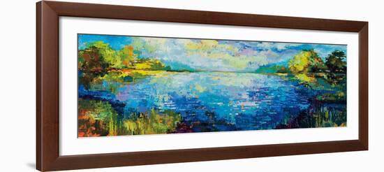 Panoramic Bliss-Jeanette Vertentes-Framed Art Print