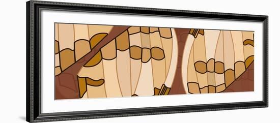 Panoramic Cells-Belen Mena-Framed Giclee Print