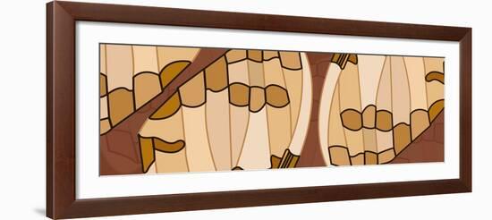 Panoramic Cells-Belen Mena-Framed Giclee Print