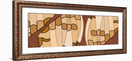 Panoramic Cells-Belen Mena-Framed Giclee Print