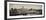 Panoramic Cityscape - View of Brooklyn Bridge with the Empire State Buildings-Philippe Hugonnard-Framed Photographic Print