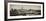 Panoramic Cityscape - View of Brooklyn Bridge with the Empire State Buildings-Philippe Hugonnard-Framed Photographic Print