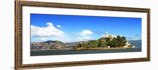 Panoramic Landscape - Alcatraz Island - Prison - San Francisco - California - United States-Philippe Hugonnard-Framed Photographic Print