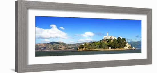 Panoramic Landscape - Alcatraz Island - Prison - San Francisco - California - United States-Philippe Hugonnard-Framed Photographic Print