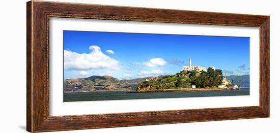 Panoramic Landscape - Alcatraz Island - Prison - San Francisco - California - United States-Philippe Hugonnard-Framed Photographic Print