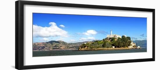 Panoramic Landscape - Alcatraz Island - Prison - San Francisco - California - United States-Philippe Hugonnard-Framed Photographic Print