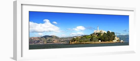 Panoramic Landscape - Alcatraz Island - Prison - San Francisco - California - United States-Philippe Hugonnard-Framed Photographic Print