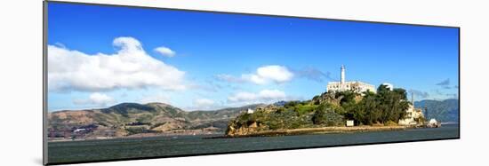 Panoramic Landscape - Alcatraz Island - Prison - San Francisco - California - United States-Philippe Hugonnard-Mounted Photographic Print