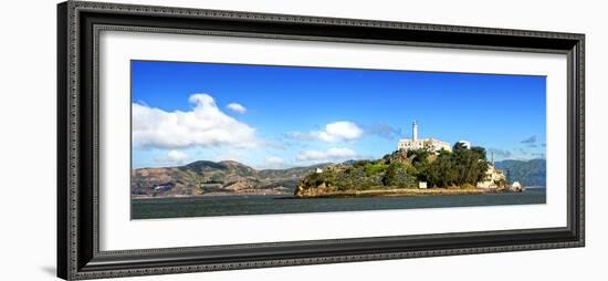 Panoramic Landscape - Alcatraz Island - Prison - San Francisco - California - United States-Philippe Hugonnard-Framed Photographic Print