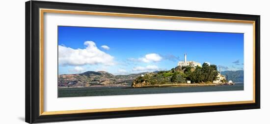 Panoramic Landscape - Alcatraz Island - Prison - San Francisco - California - United States-Philippe Hugonnard-Framed Photographic Print