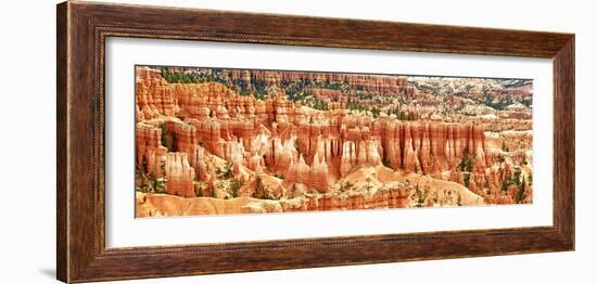 Panoramic Landscape - Bryce Amphitheater - Utah - Bryce Canyon National Park - United States-Philippe Hugonnard-Framed Photographic Print