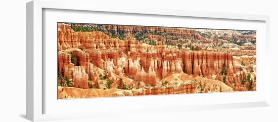 Panoramic Landscape - Bryce Amphitheater - Utah - Bryce Canyon National Park - United States-Philippe Hugonnard-Framed Photographic Print