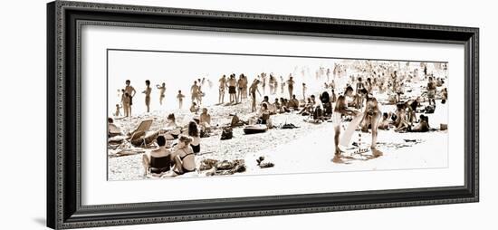 Panoramic Landscape - French beach - France-Philippe Hugonnard-Framed Photographic Print