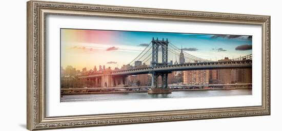 Panoramic Landscape - Instants of NY Series-Philippe Hugonnard-Framed Photographic Print