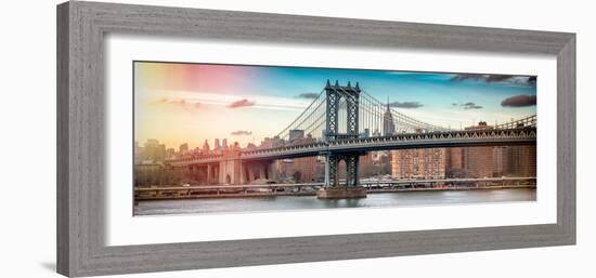 Panoramic Landscape - Instants of NY Series-Philippe Hugonnard-Framed Photographic Print