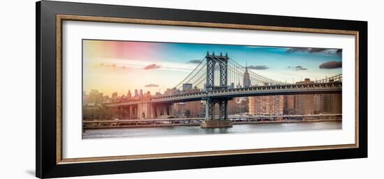 Panoramic Landscape - Instants of NY Series-Philippe Hugonnard-Framed Photographic Print