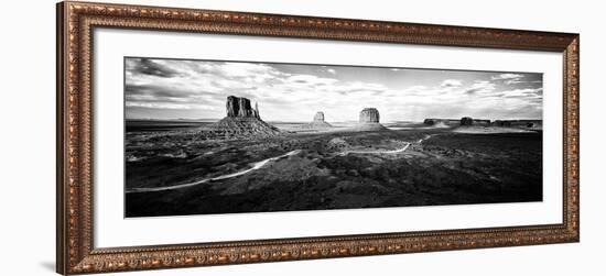 Panoramic Landscape - Monument Valley - Utah - United States-Philippe Hugonnard-Framed Photographic Print