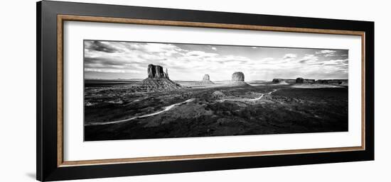 Panoramic Landscape - Monument Valley - Utah - United States-Philippe Hugonnard-Framed Photographic Print