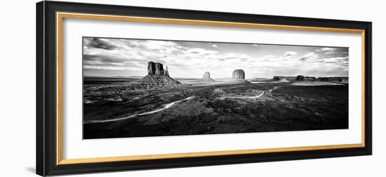 Panoramic Landscape - Monument Valley - Utah - United States-Philippe Hugonnard-Framed Photographic Print