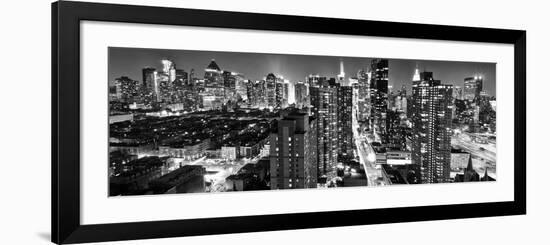 Panoramic Landscape - Times square - Manhattan - New York City - United States-Philippe Hugonnard-Framed Photographic Print