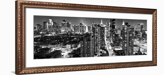 Panoramic Landscape - Times square - Manhattan - New York City - United States-Philippe Hugonnard-Framed Photographic Print