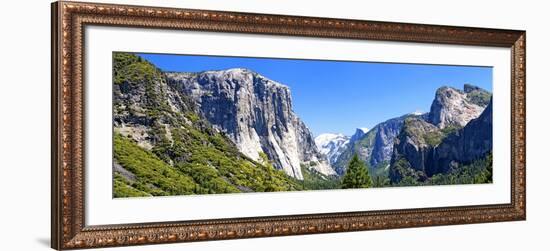 Panoramic Landscape - Yosemite National Park - Californie - United States-Philippe Hugonnard-Framed Photographic Print