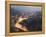 Panoramic Night View of the City, Sarajevo, Bosnia, Bosnia-Herzegovina, Europe-Christian Kober-Framed Premier Image Canvas