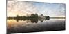 Panoramic of Abbaye Paimpont in Brittany-Philippe Manguin-Mounted Photographic Print