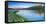 Panoramic of Monte Gavia mirrored in Lago Bianco surrounded by cotton grass, Italy-Roberto Moiola-Framed Premier Image Canvas