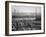 Panoramic of New York City Skyline Seen from New Jersey-Andreas Feininger-Framed Photographic Print