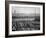 Panoramic of New York City Skyline Seen from New Jersey-Andreas Feininger-Framed Photographic Print