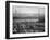 Panoramic of New York City Skyline Seen from New Jersey-Andreas Feininger-Framed Photographic Print