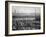 Panoramic of New York City Skyline Seen from New Jersey-Andreas Feininger-Framed Photographic Print